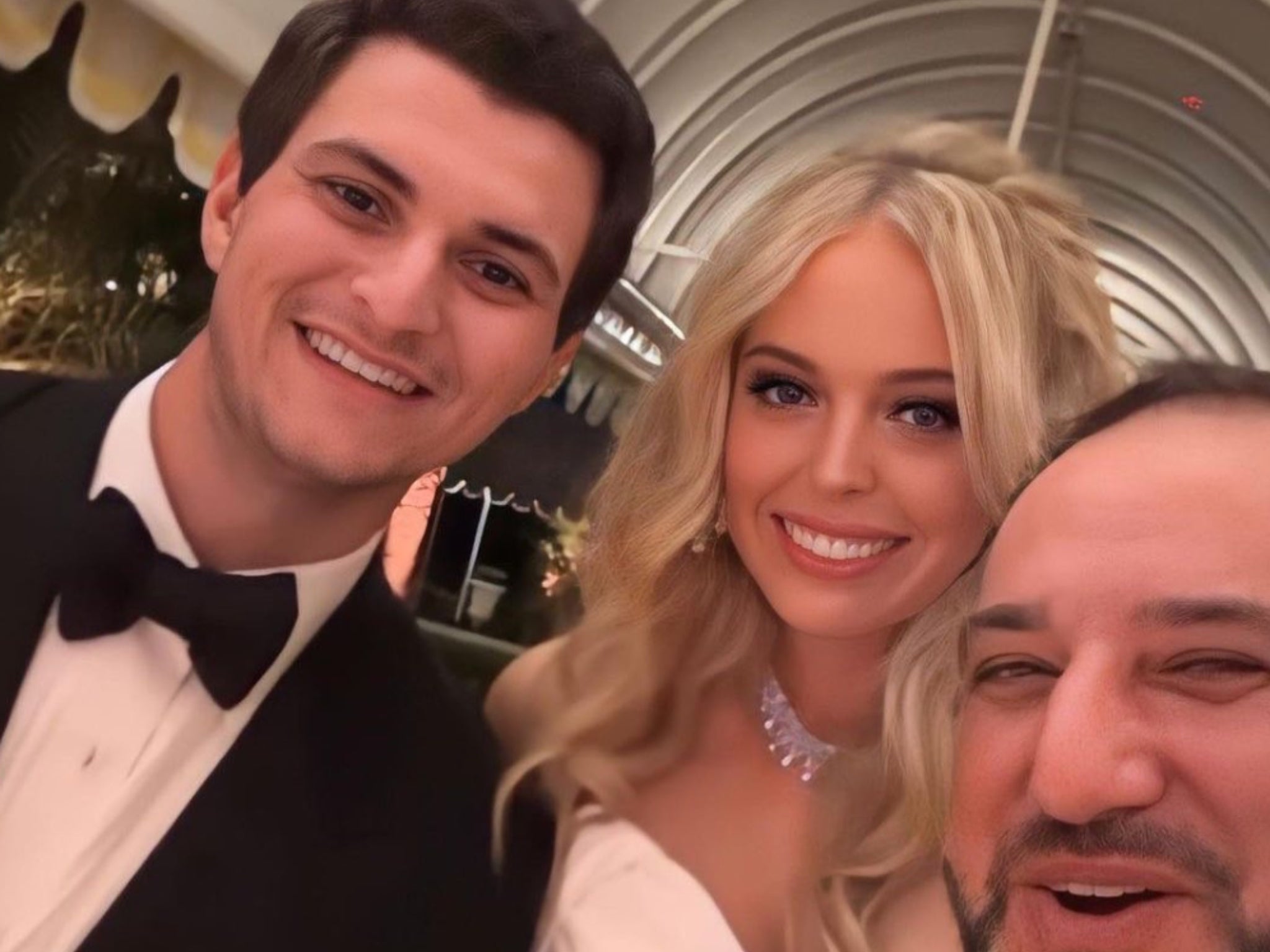 Tiffany Trump wears Elie Saab to marry Michael Boulos at MaraLago